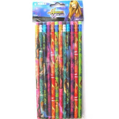 Hannah Montana Pencils (Pack of 12)