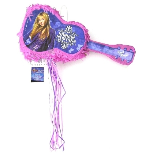 Hannah Montana Pull String Guitar Pinata