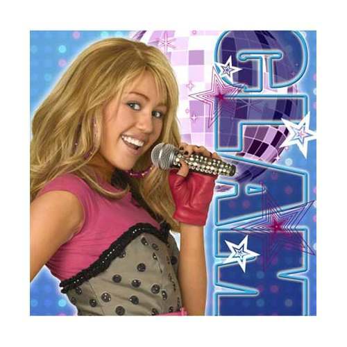 Hannah Montana Small Napkins / Serviettes (Pack of 16)