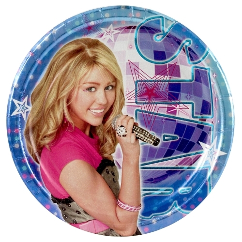 Hannah Montana Small Paper Plates (Pack of 8)
