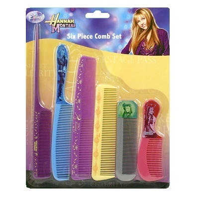 Hannah Montana Hair Comb Set (Pack of 6)