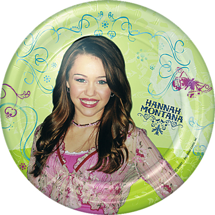 Hannah Montana Small Paper Plates (Pack of 8)