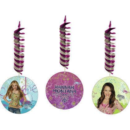 Hannah Montana Dangling Decorations