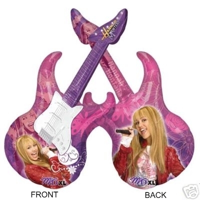Hannah Montana Guitar Supershape Jumbo Balloon