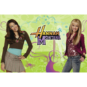 Hannah Montana Party Backdrop Wall Banner
