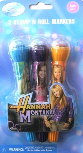 Hannah Montana Roller Stamps (Pack of 3)