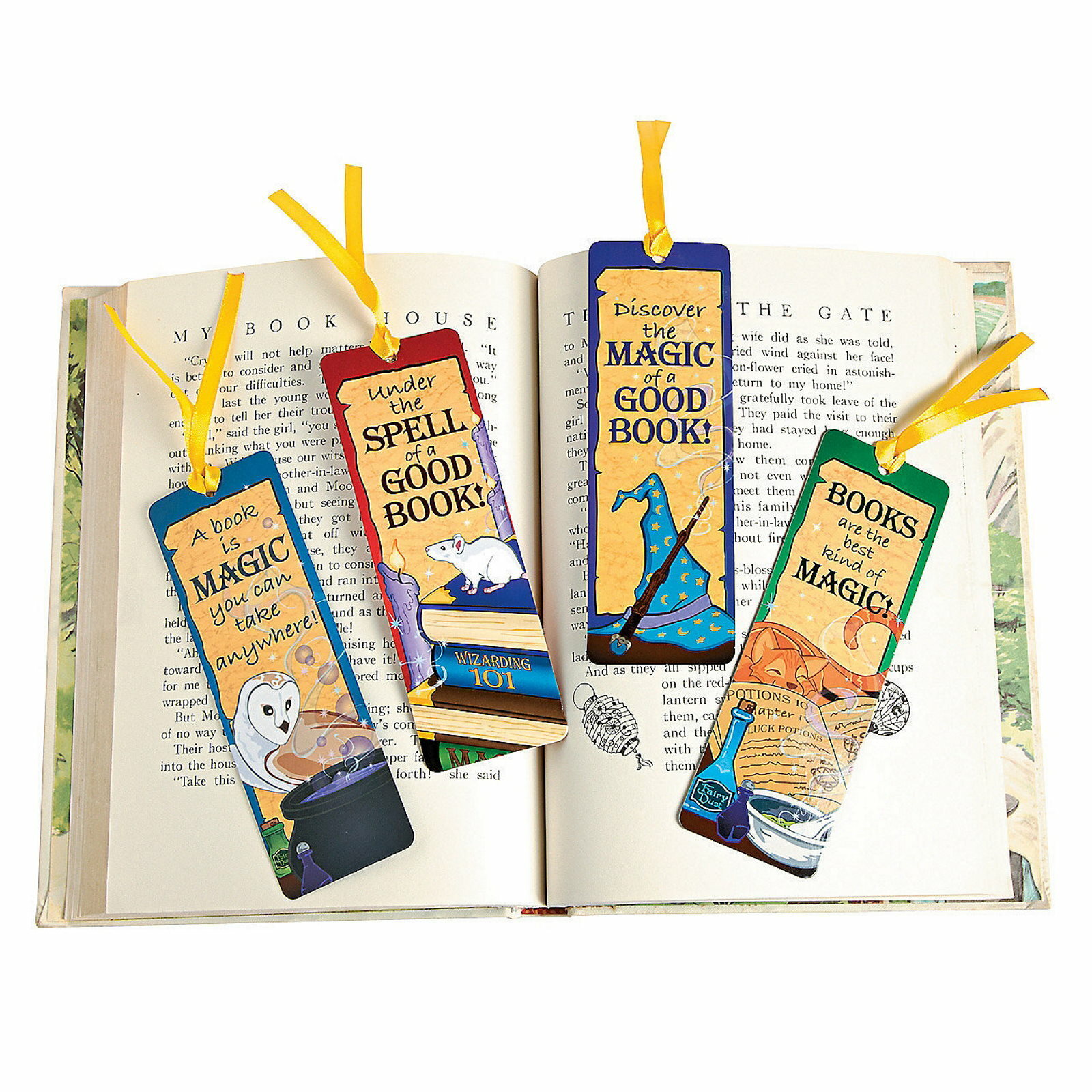 Wizard's Academy Bookmarks (Pack of 48)