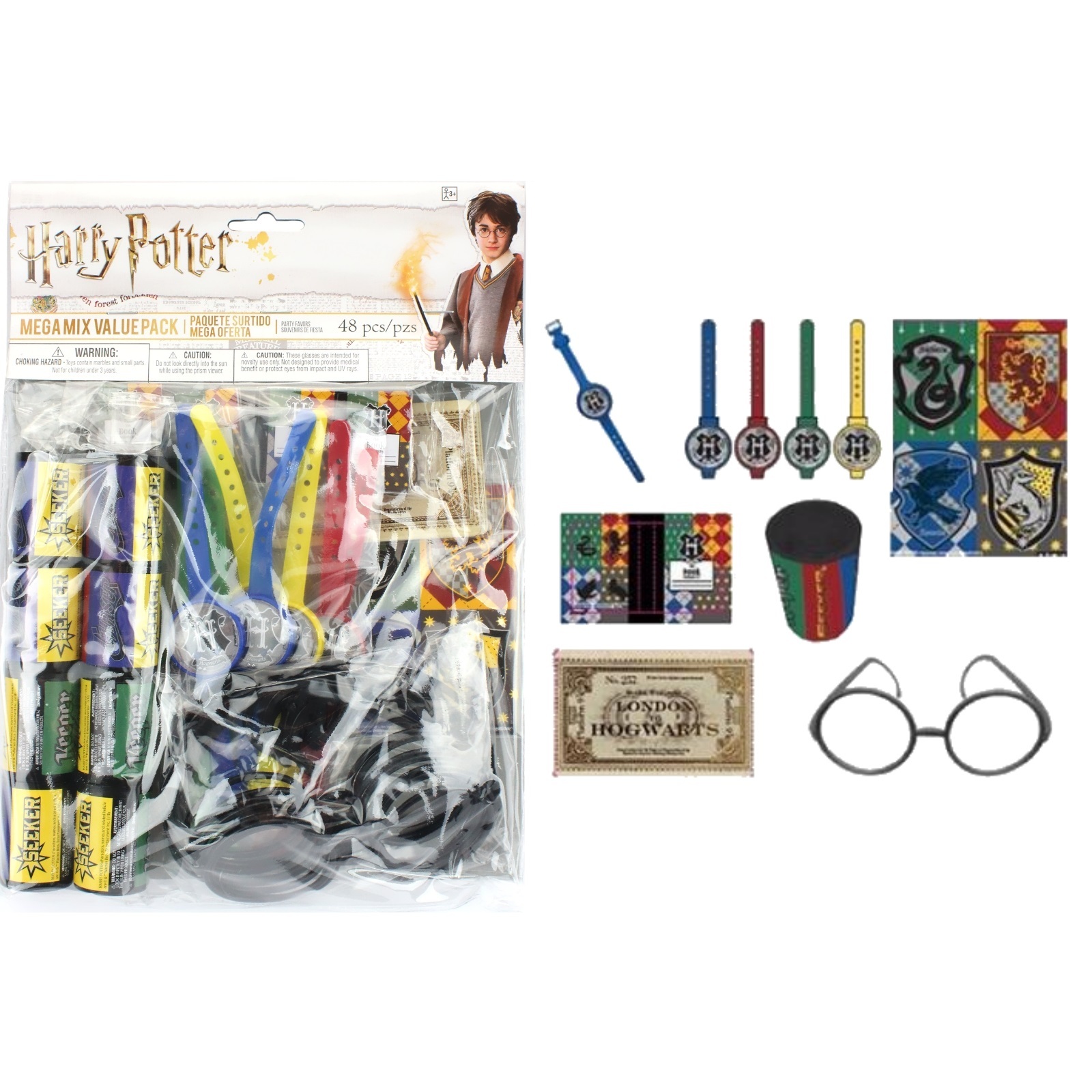 Harry Potter Mega Value Favour Pack (48 Pieces)