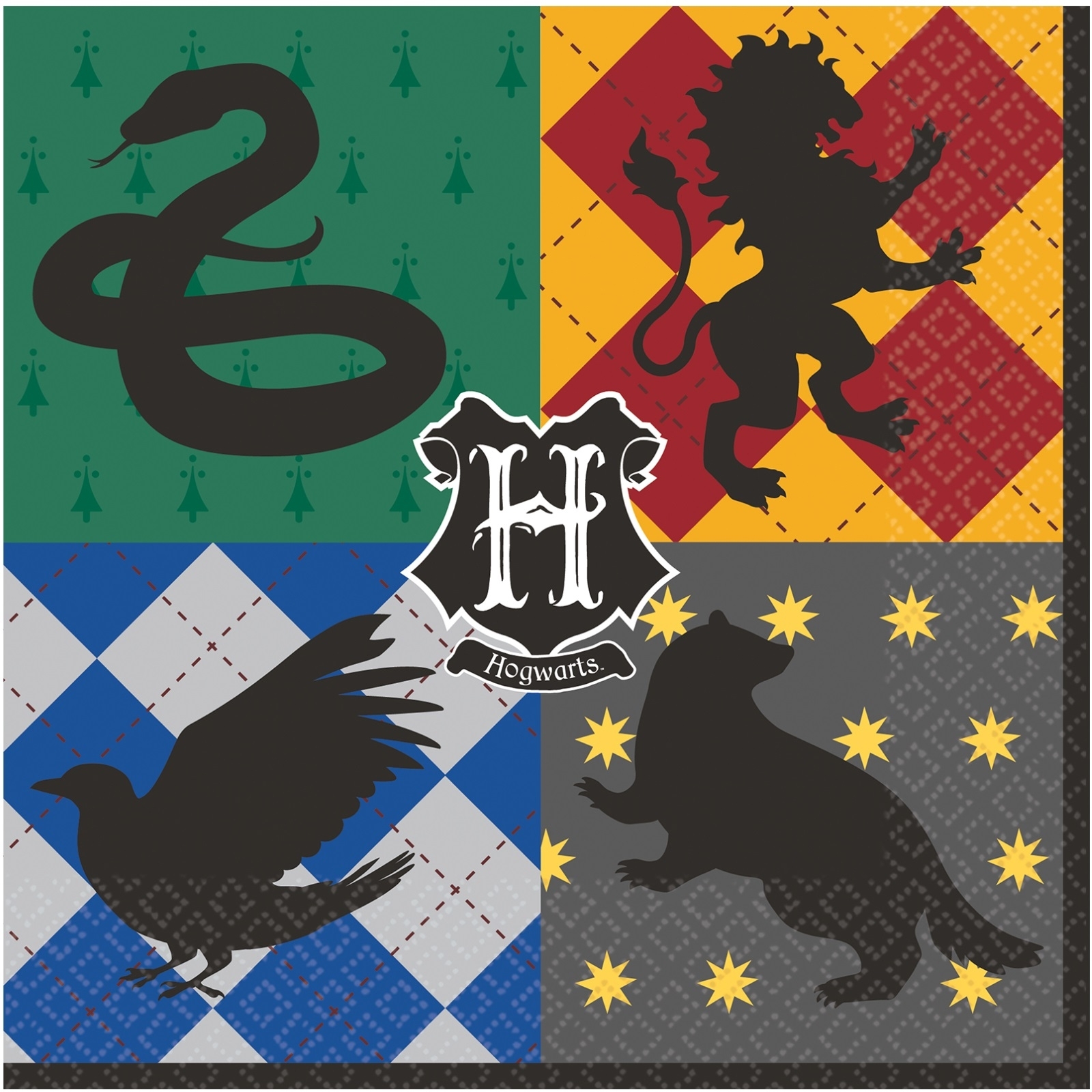 Harry Potter Large Napkins / Serviettes (Pack of 16)