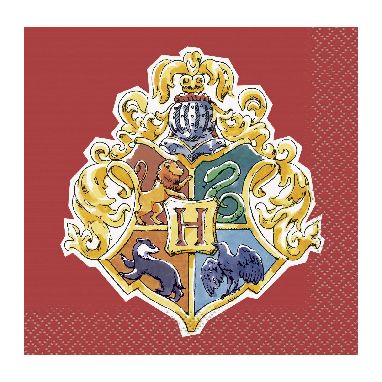 Harry Potter School of Wizardry Small Napkins / Serviettes (Pack of 16)