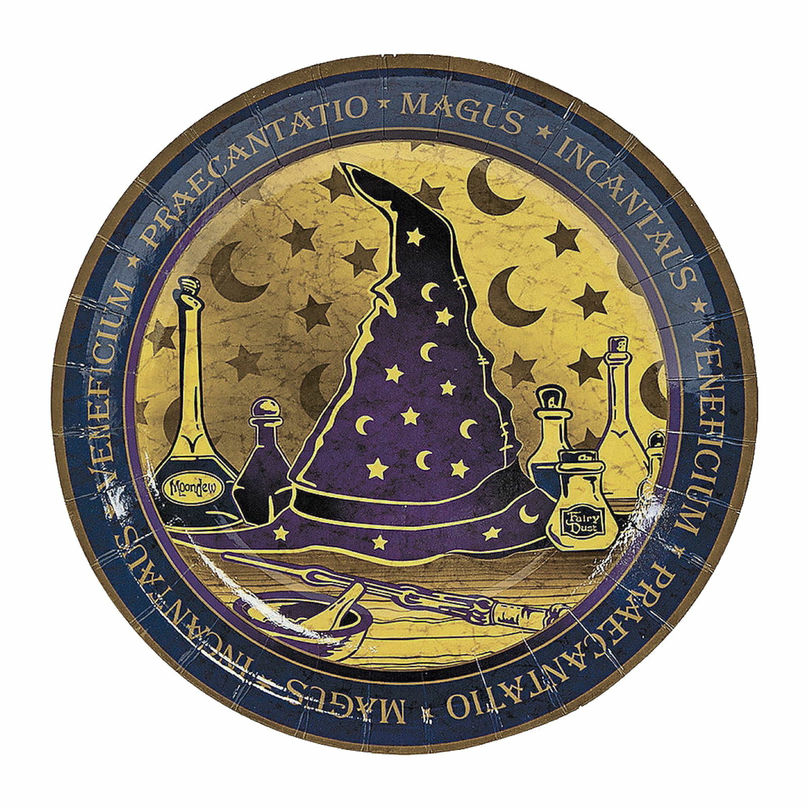 Wizard Realm Small Paper Plates (Pack of 8)