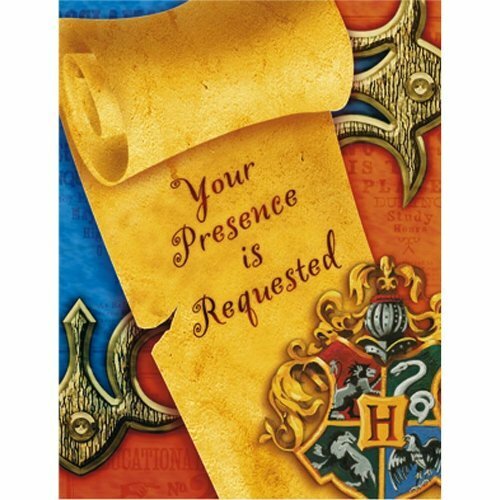Harry Potter Party Invitations (Pack of 8)