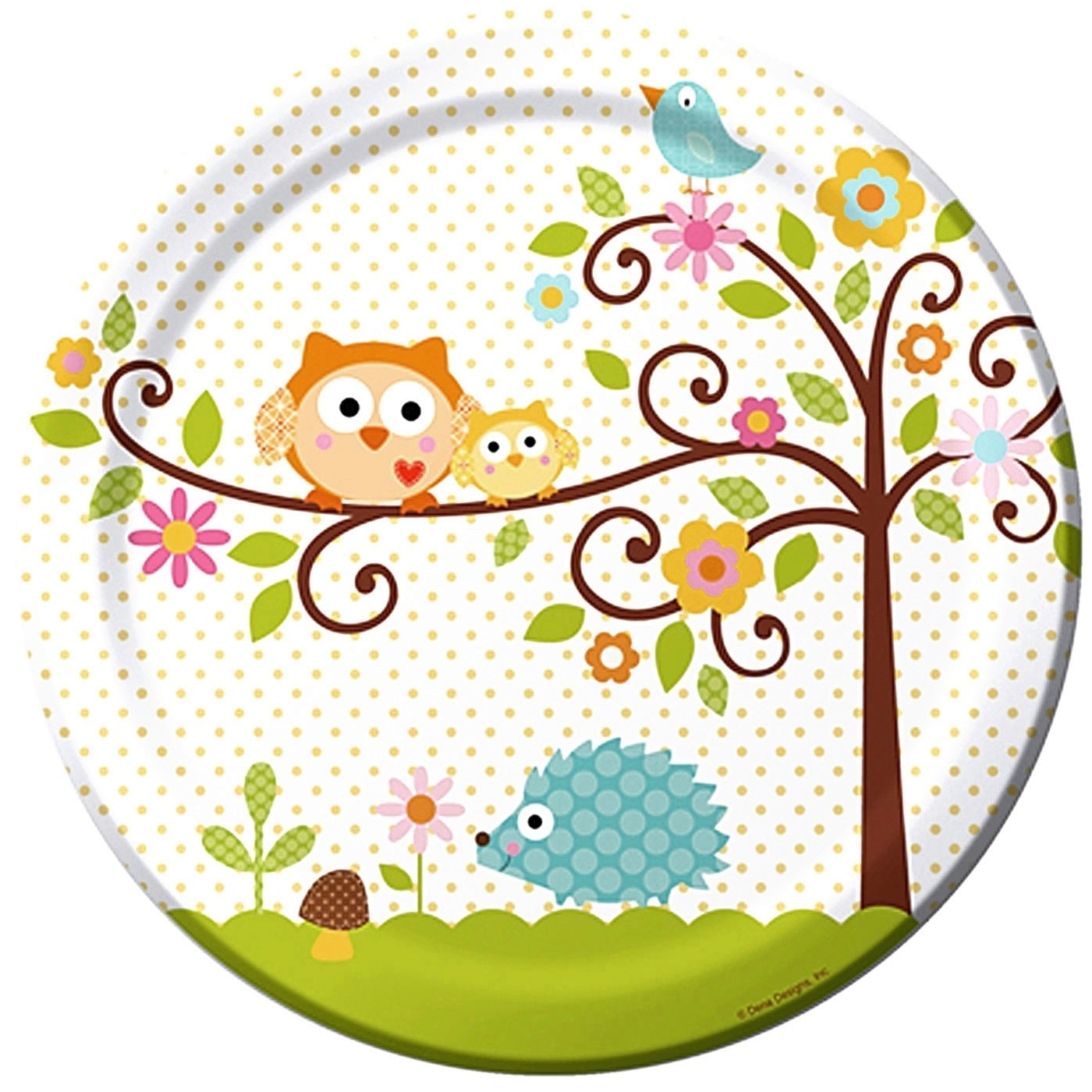 Happi Tree Large Paper Plates (Pack of 8)