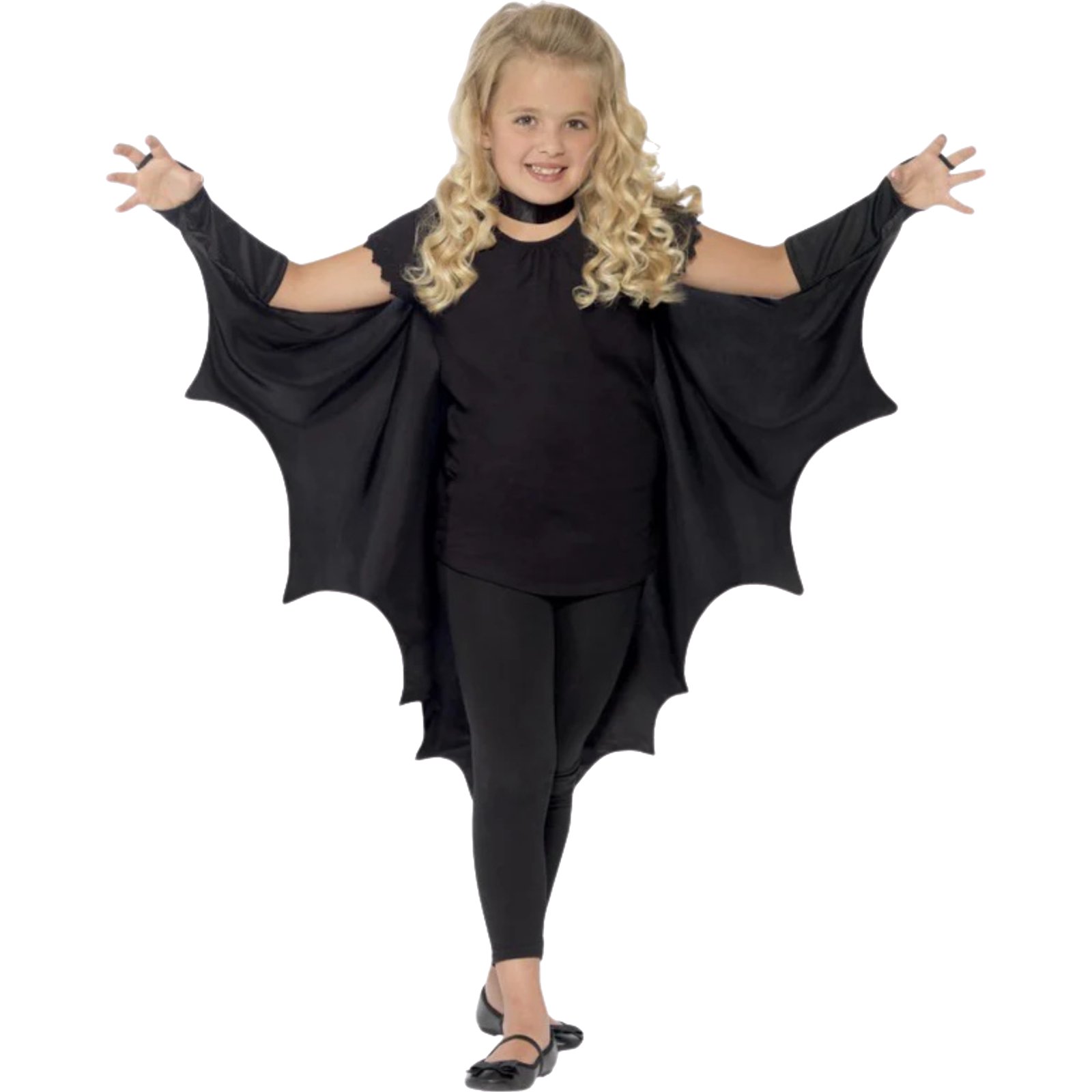 Kids Vampire Bat Wings Costume One Size 