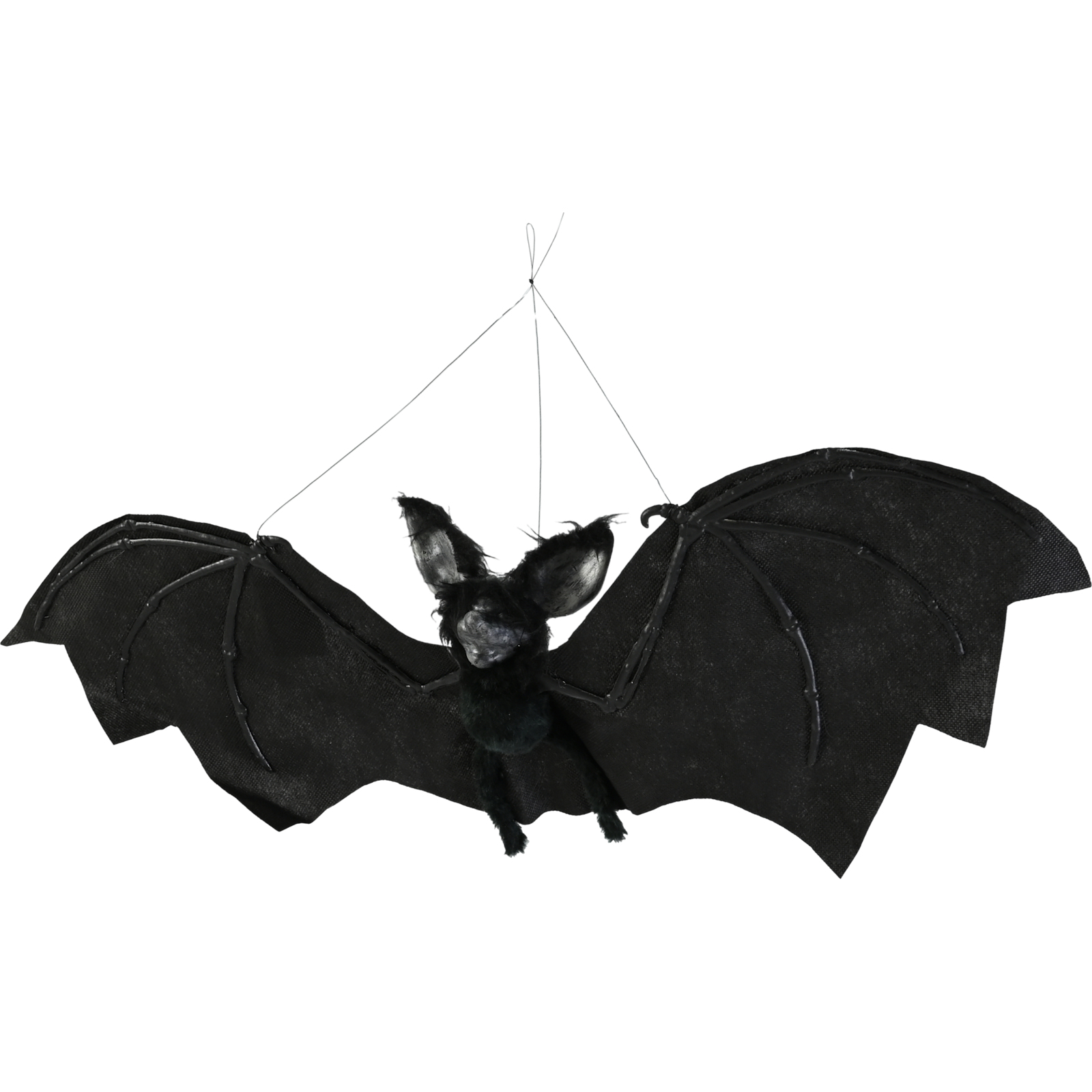 Black Bat Hanging Decoration 54cm