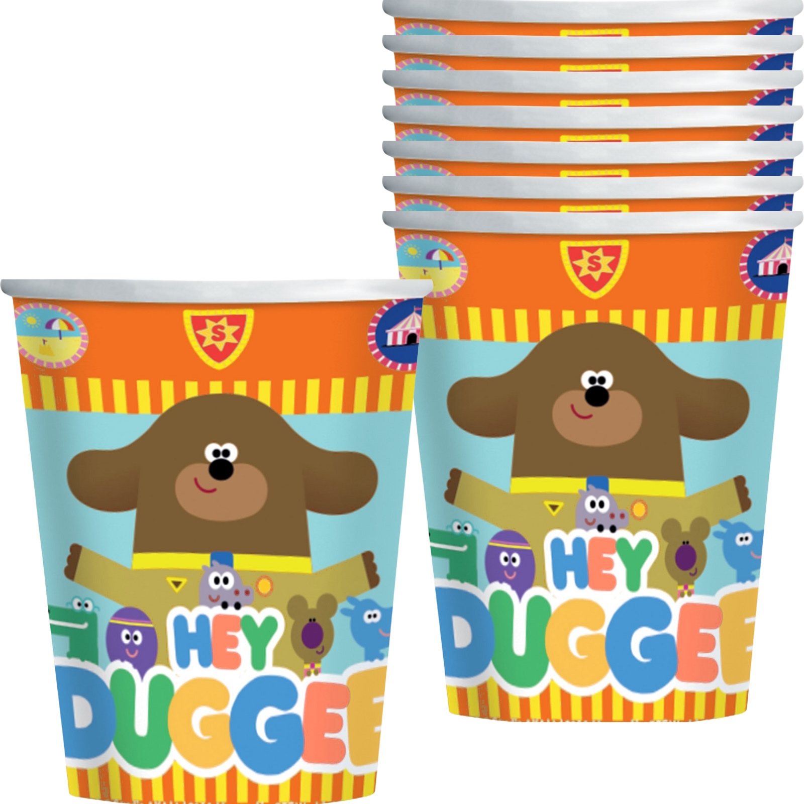Hey Duggee Paper Cups (Pack of 8)