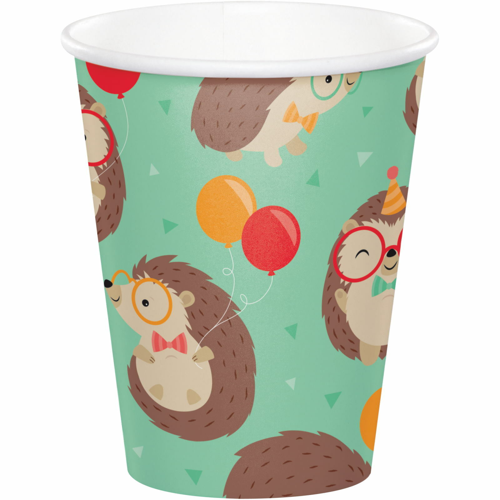 Hedgehog Party Paper Cups (Pack of 8)