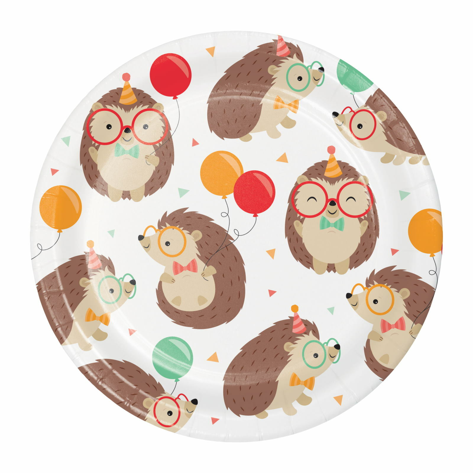 Hedgehog Party Small Paper Plates (Pack of 8)