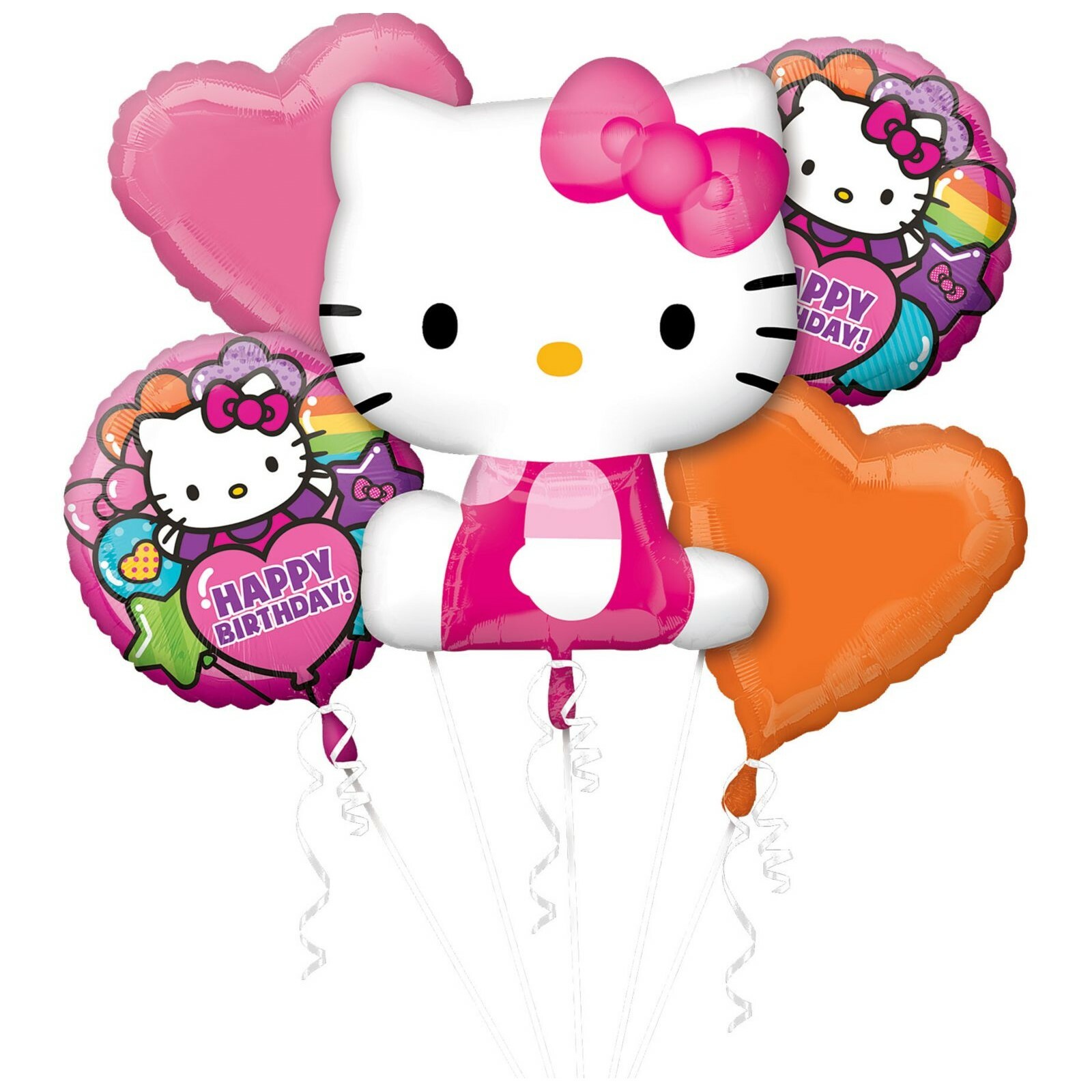 Hello Kitty Rainbow Balloon Bouquet