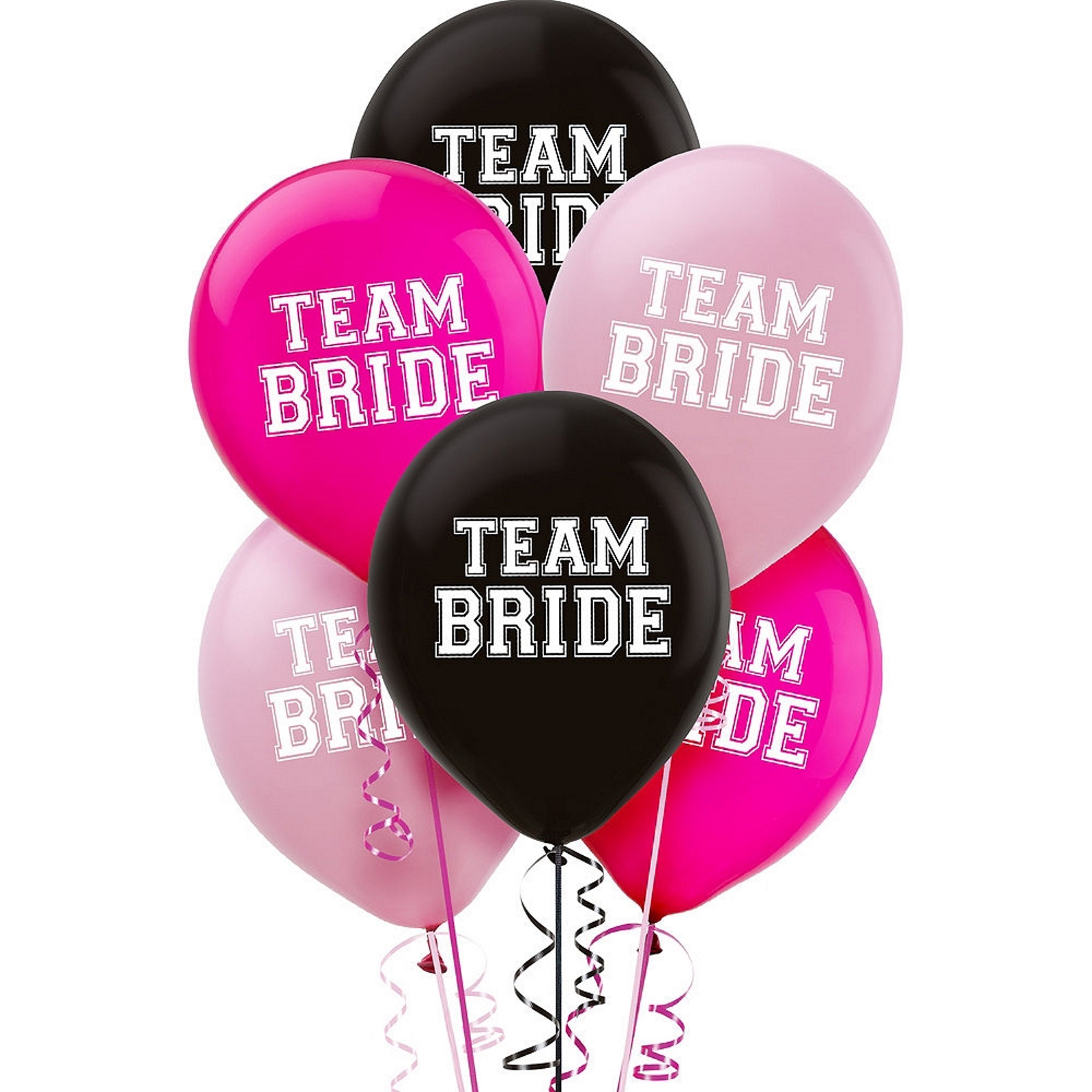 Team Bride Balloons (Pack of 15)