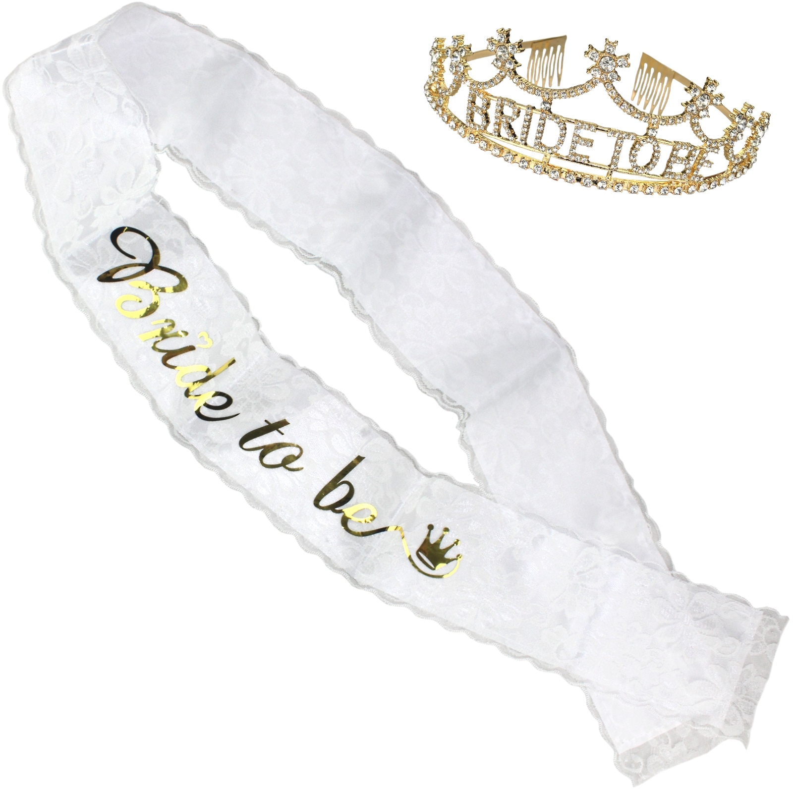 Bride to outlet be lace sash