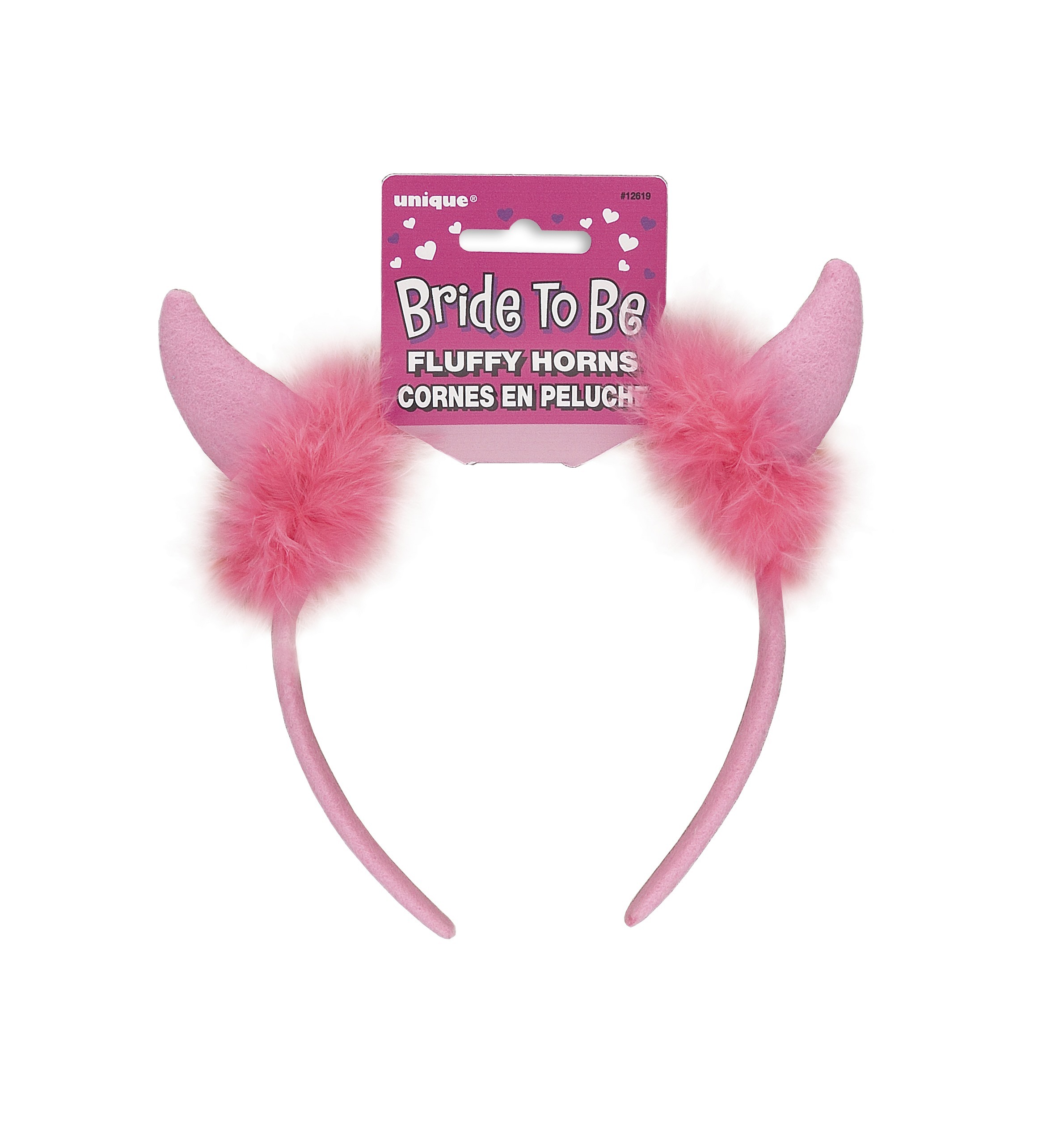 Bride to Be Fluffy Devil Horns
