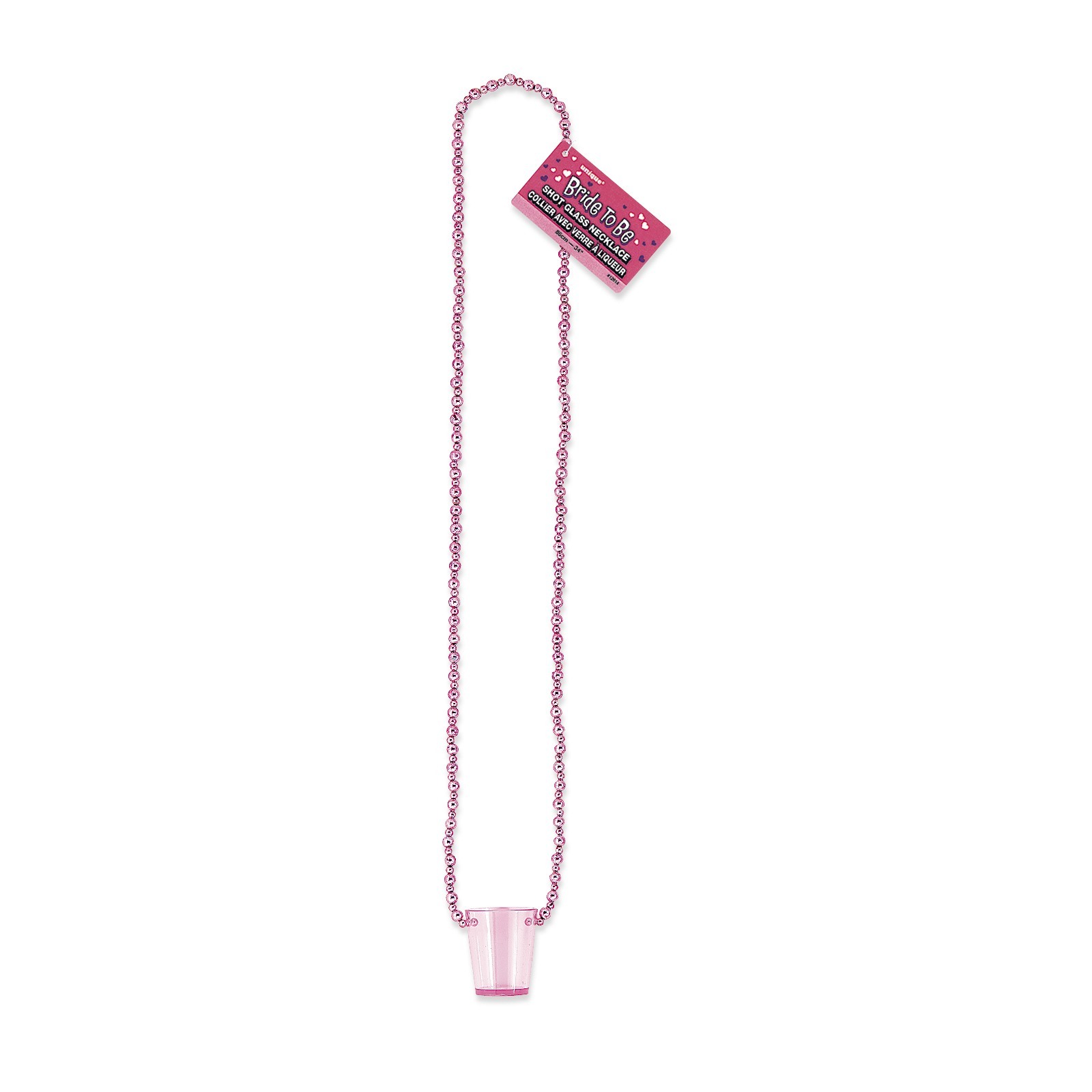Bride to Be Shot Glass Necklace