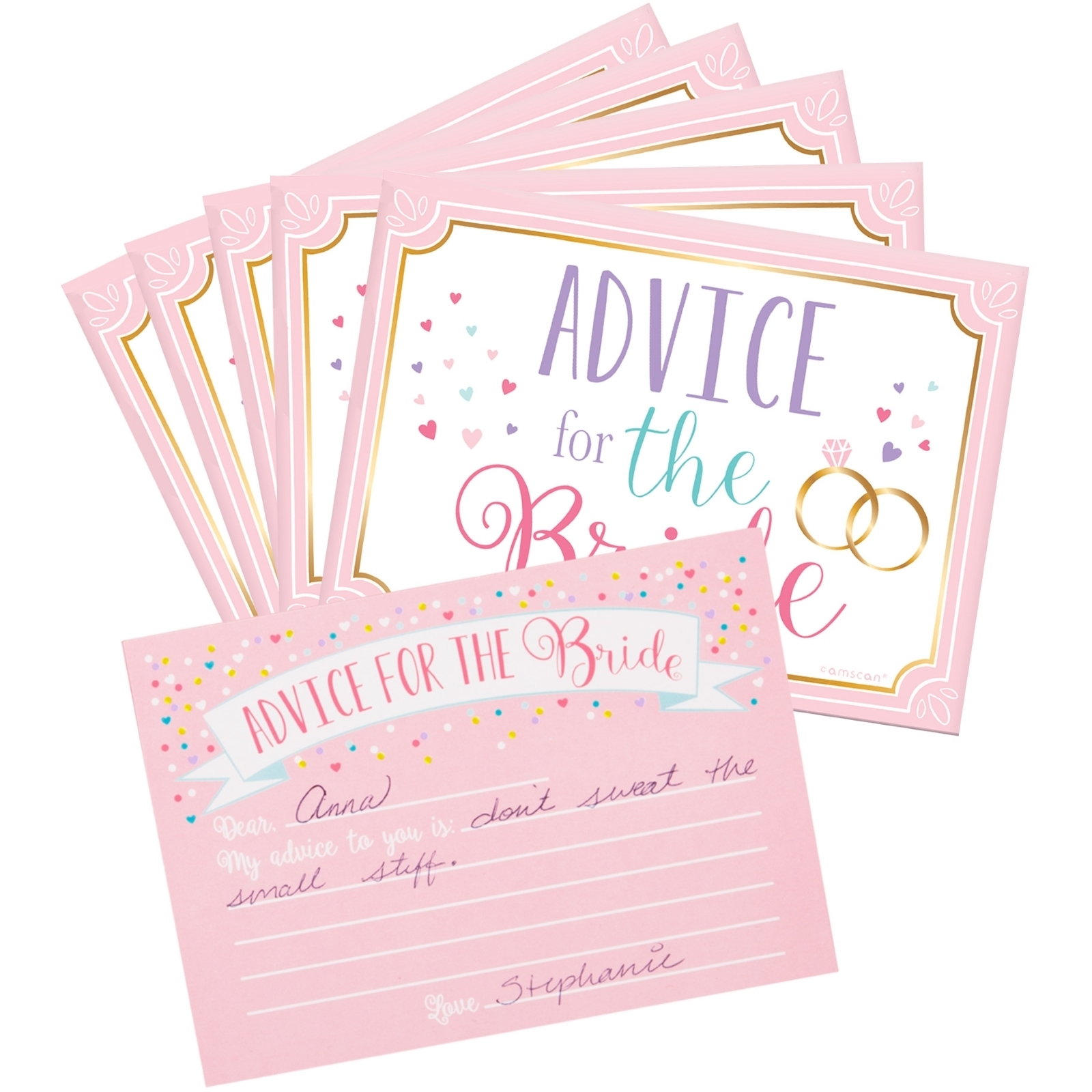Advice for the Bride Cards (Pack of 24)