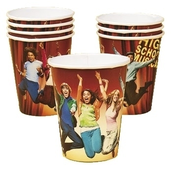 High School Musical Paper Cups (Pack of 8)