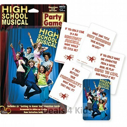 High School Musical Getting To Know You Party Game