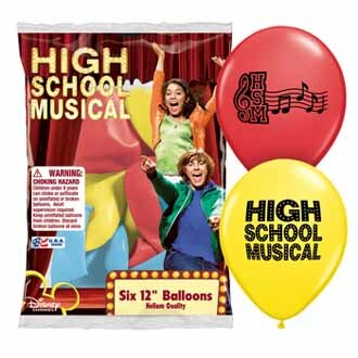 High School Musical Balloons (Pack of 6)