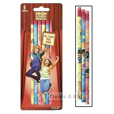 High School Musical Pencils (Pack of 6)