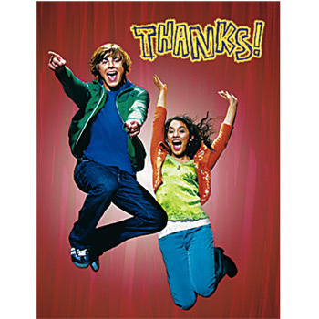High School Musical Thank You Cards (Pack of 8)