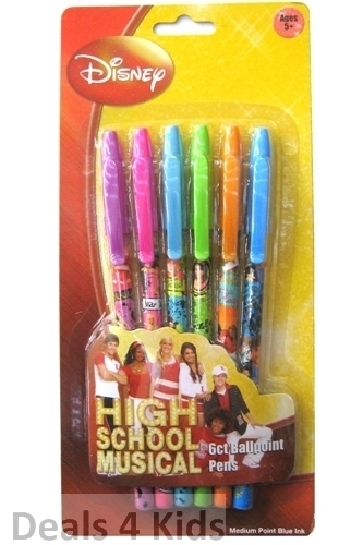 High School Musical Pens (Pack of 6)