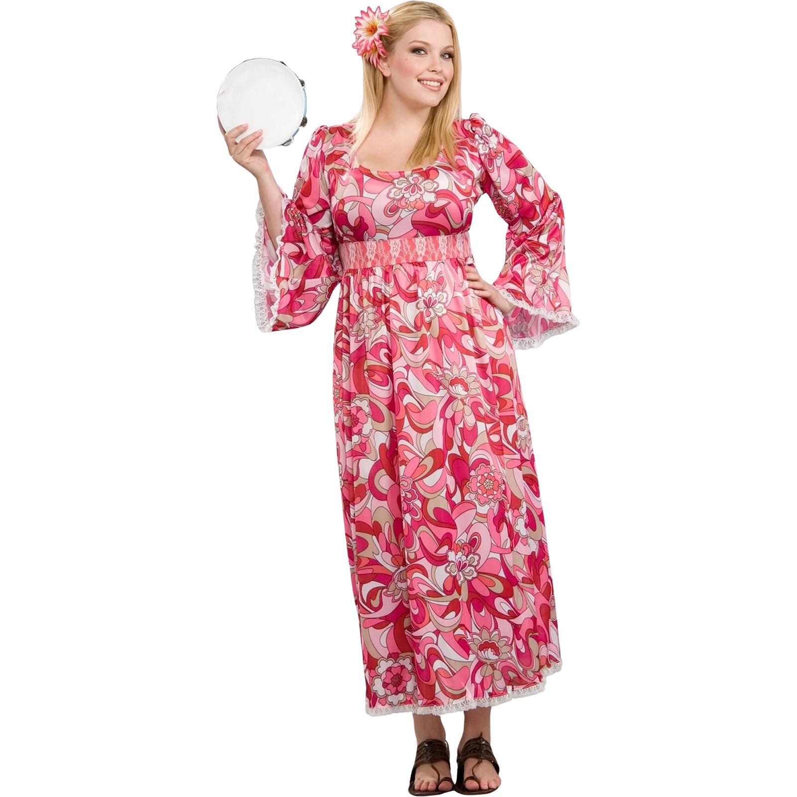 Flower Child Dress Women's Costume Standard
