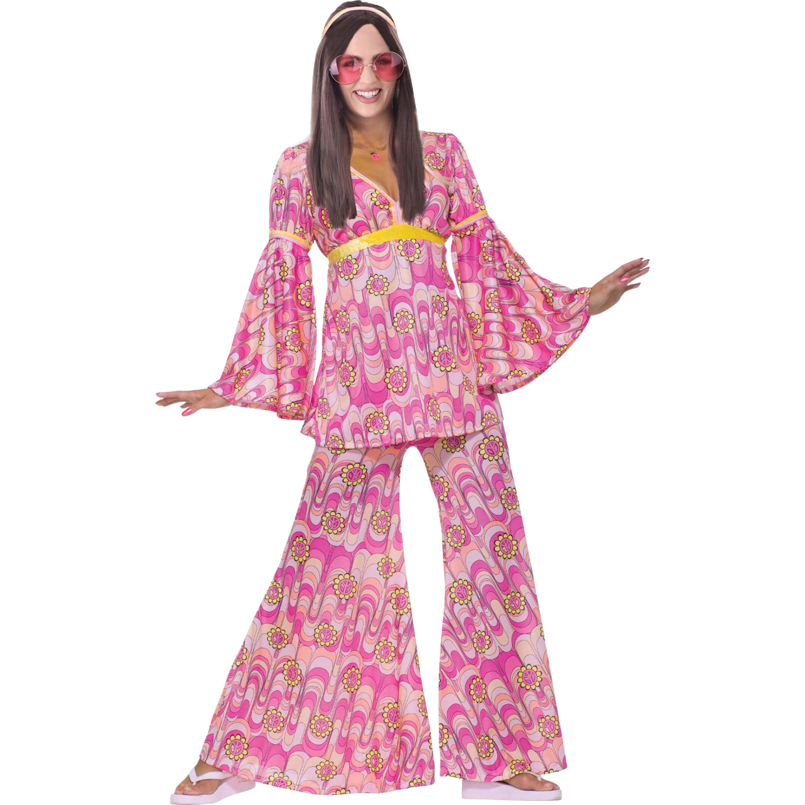 Flower Power Hippie Women's Costume