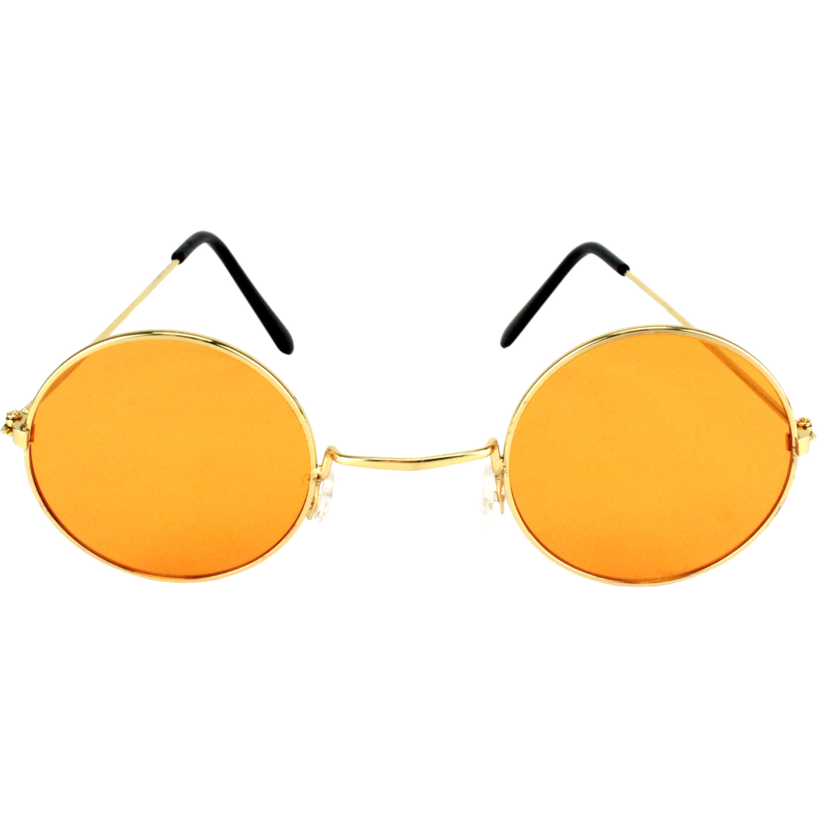 Orange Round Hippie Glasses
