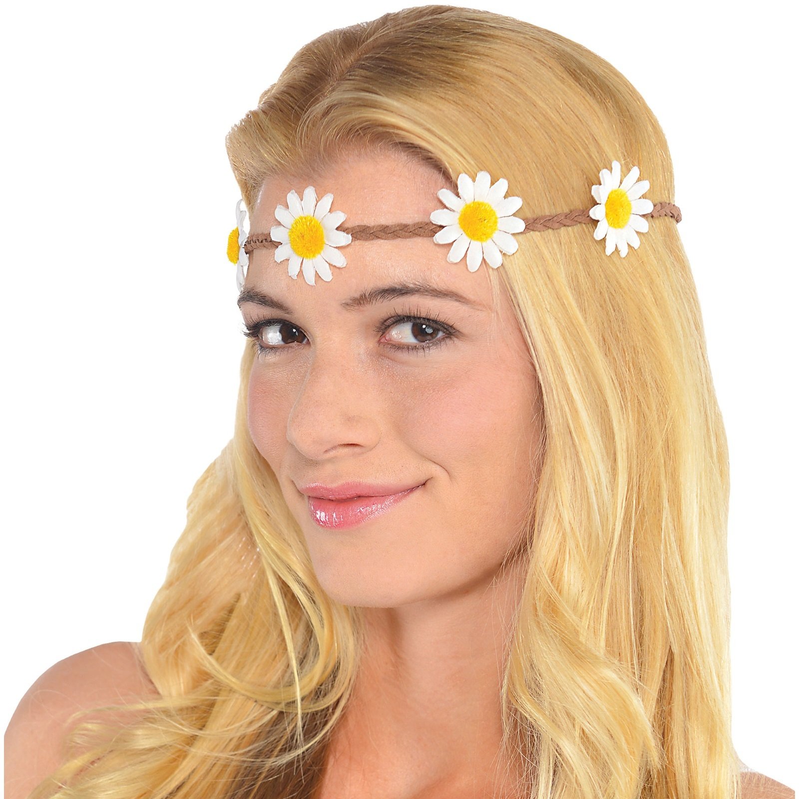 Hippie Daisy Flower Headband