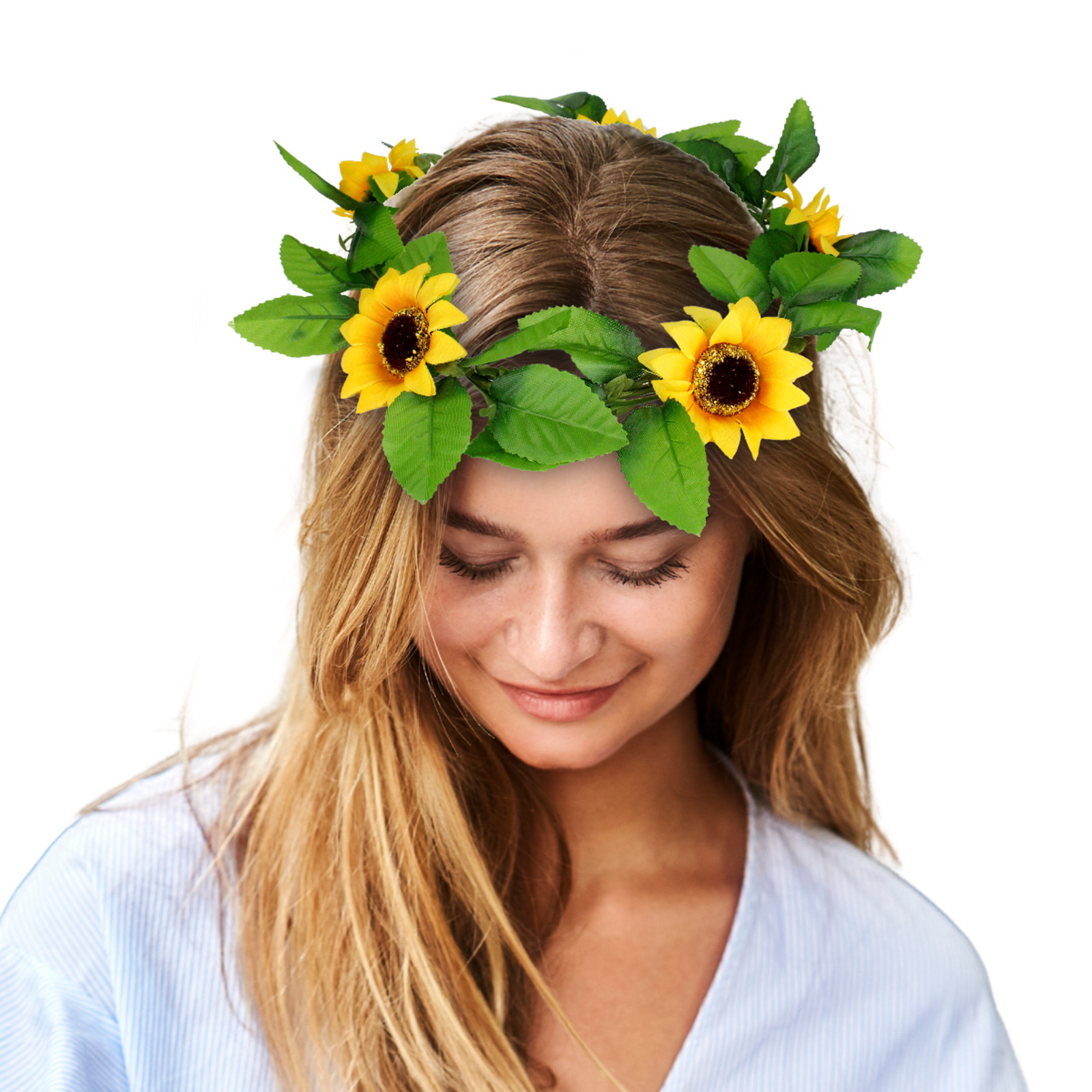 Hippie Sunflower Crown