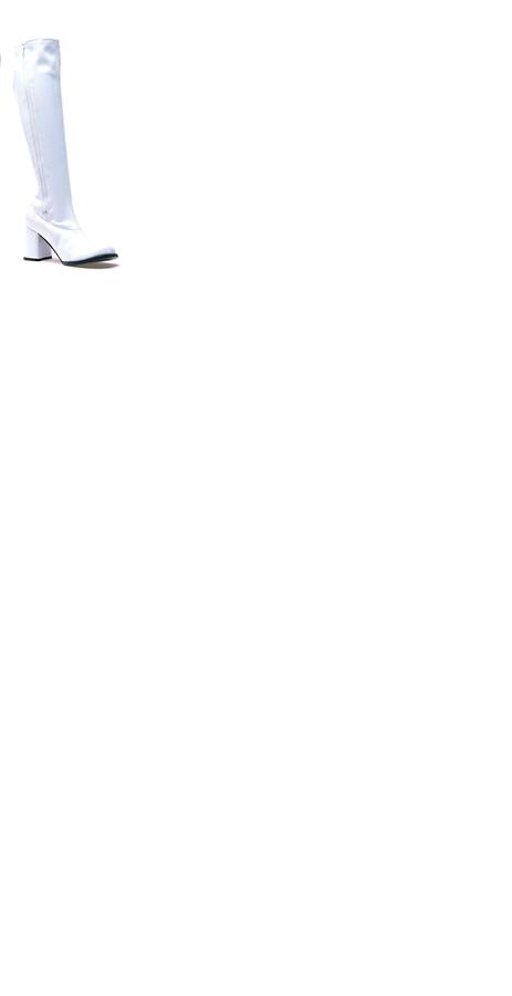 Gogo White Adult Boots 5