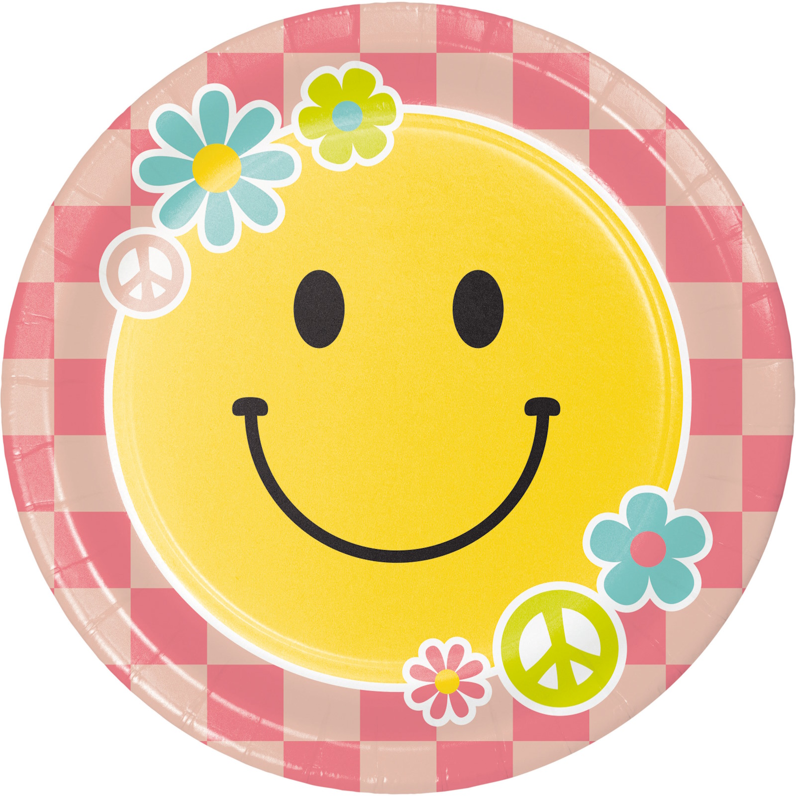 Flower Power Fun Large Paper Plates