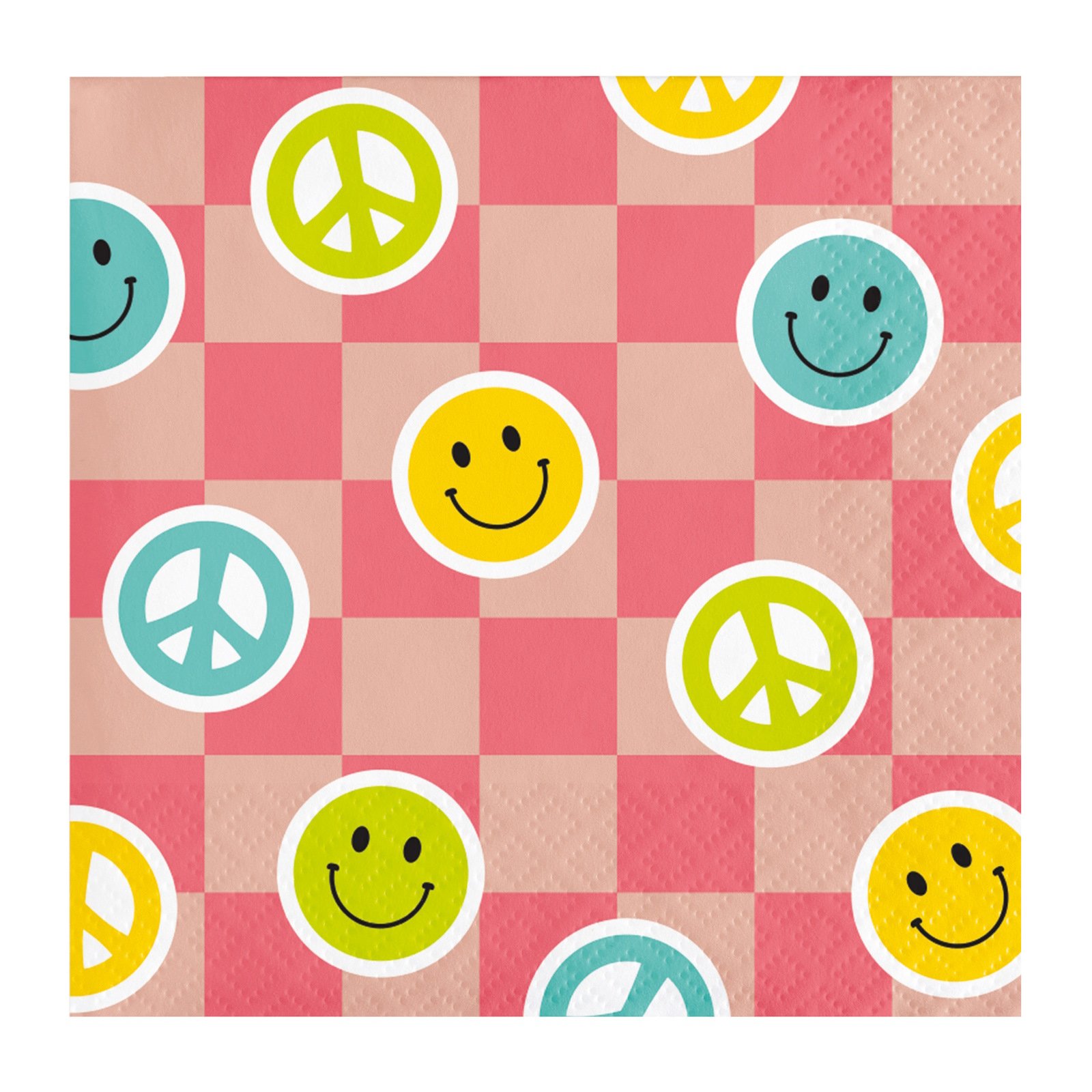 Flower Power Fun Small Napkins / Serviettes (Pack of 16)