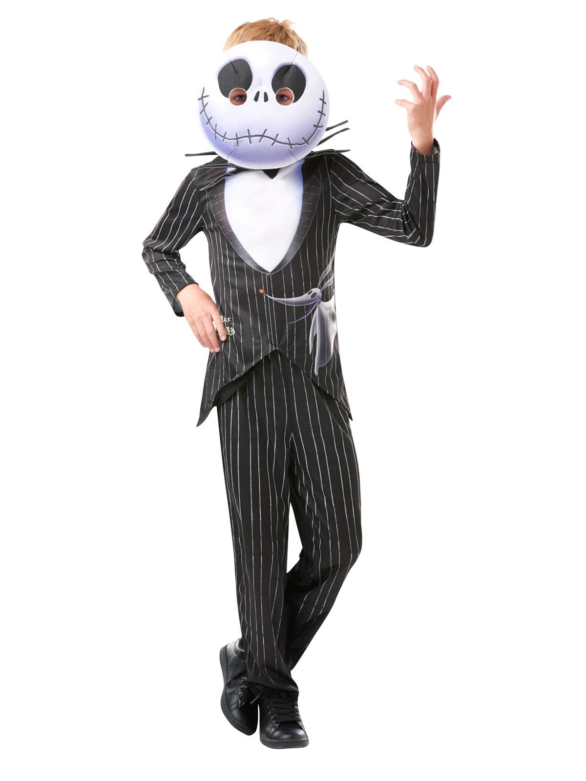 The Nightmare Before Christmas Jack Skellington Child Costume 3-5