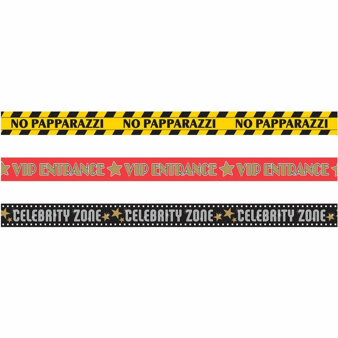 Hollywood Party Tape (Pack of 3)