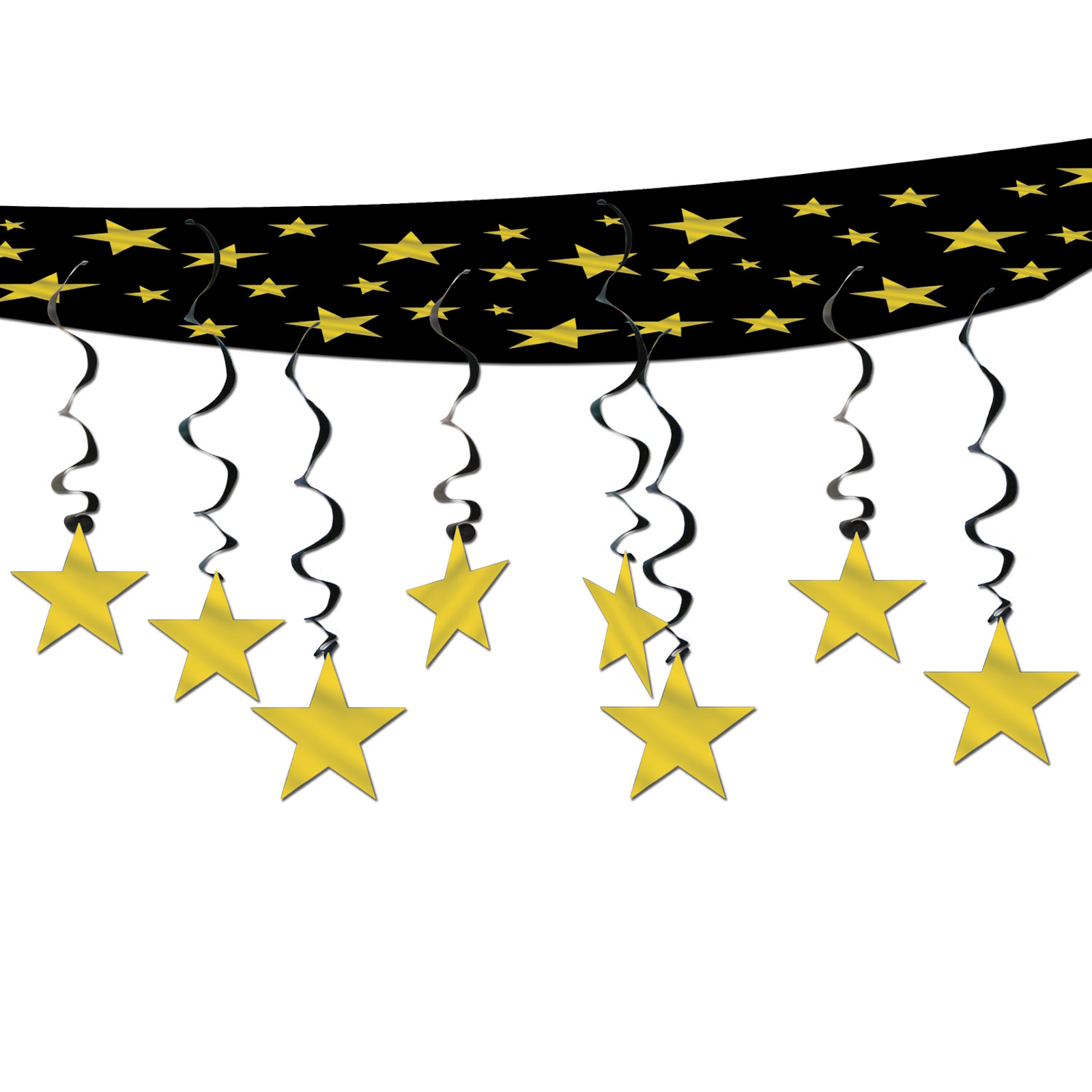 The Stars Are Out Gold Ceiling Decoration