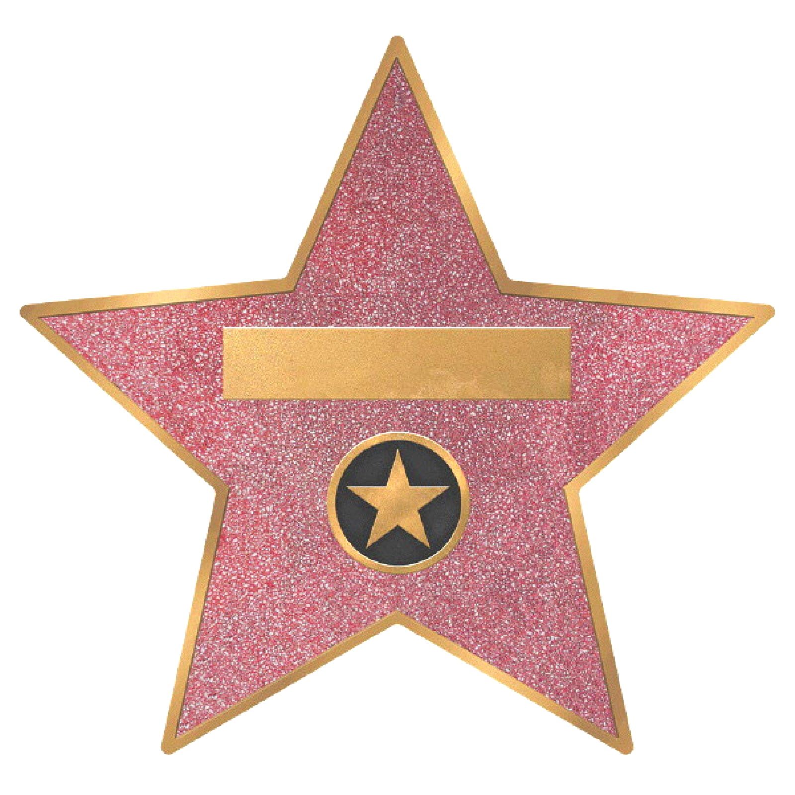 Glitz & Glam Write-on Walk of Fame Star Decals (Pack of 8)