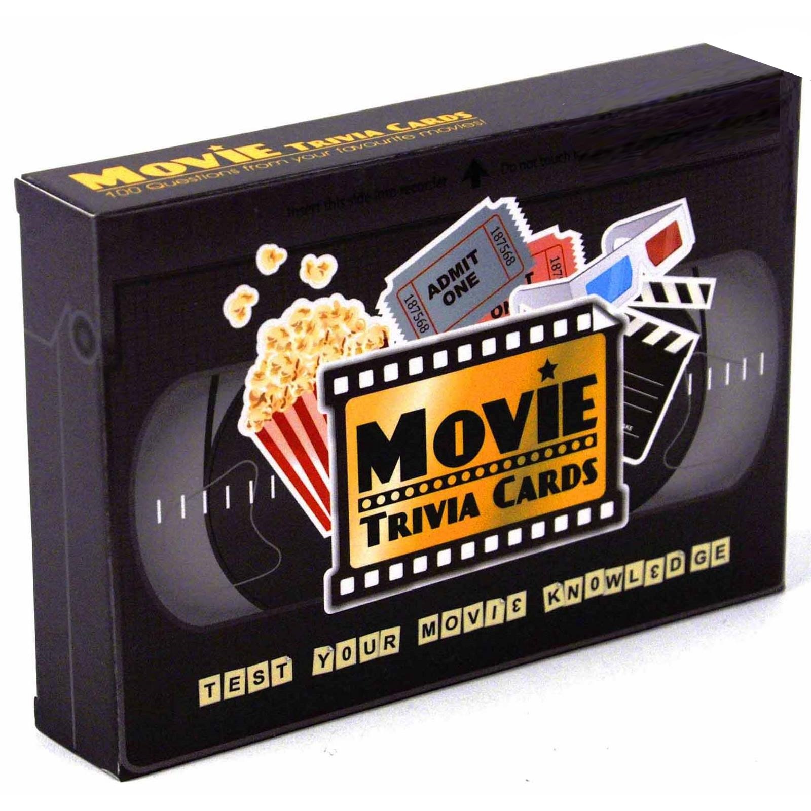 Movie Trivia Game (100 Cards)
