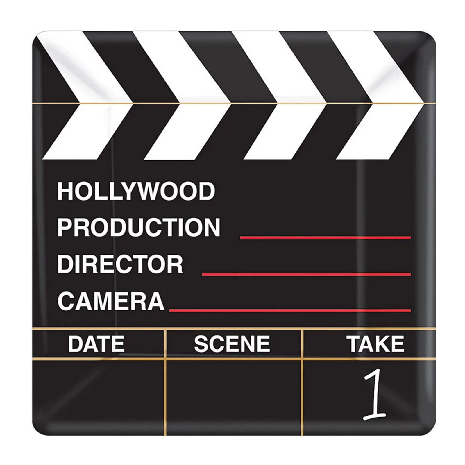 Directors Cut Small Paper Plates (Pack of 18)