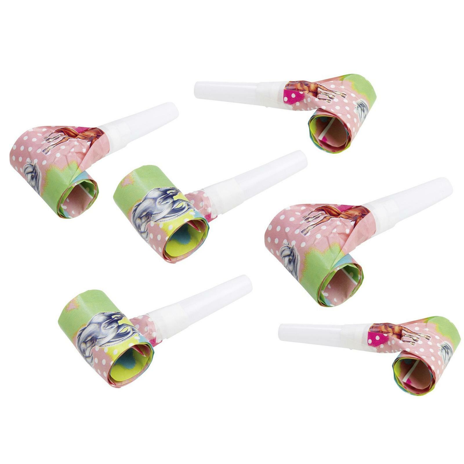 Charming Horses Party Blowers (Pack of 6)