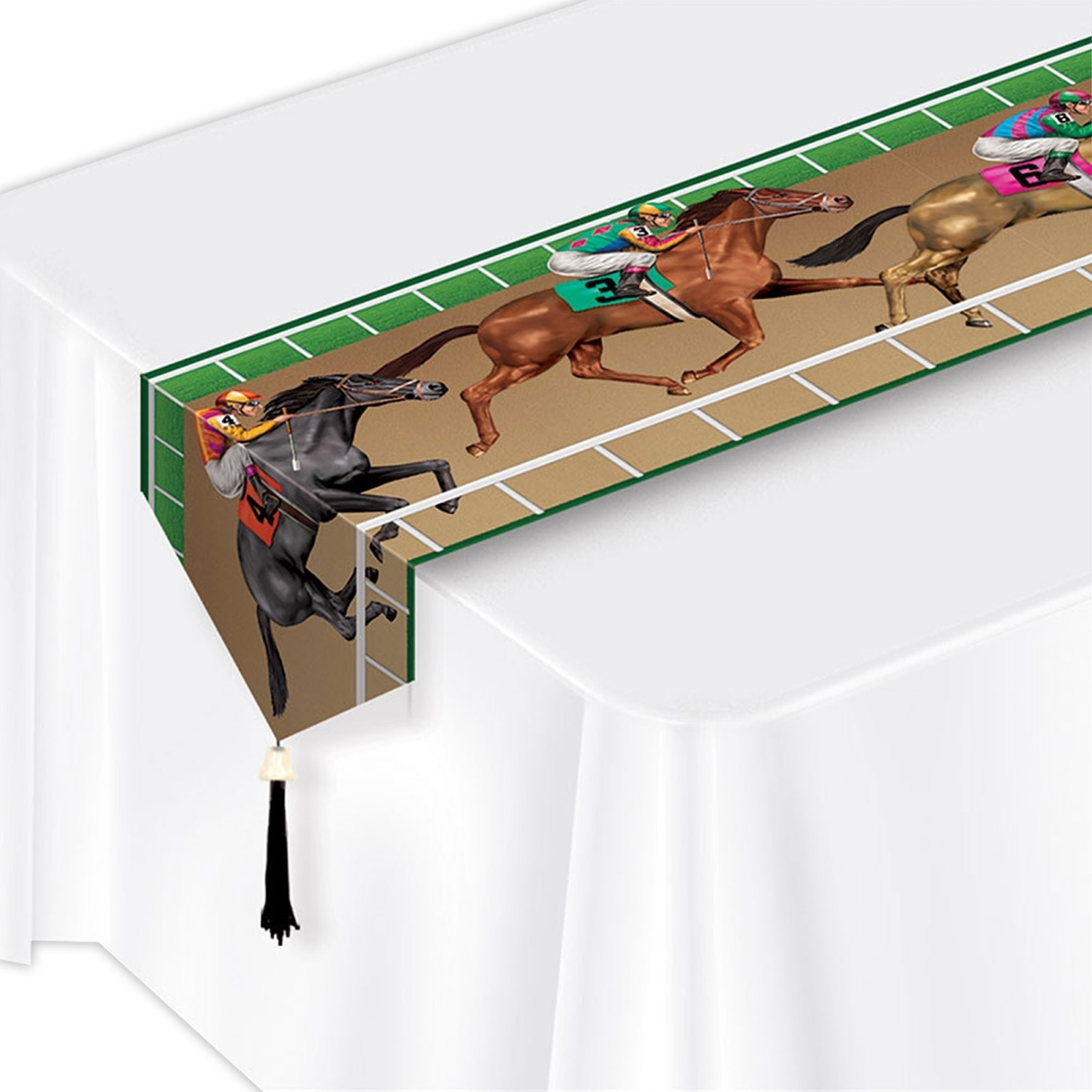 Horse Racing Paper Table Runner
